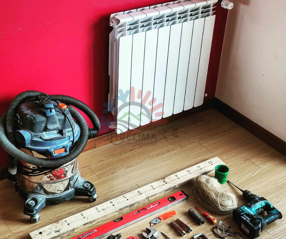 Radiador para aquecimento central