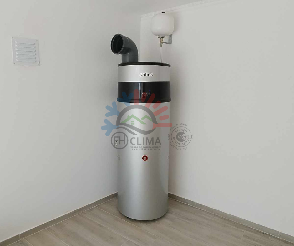 Bomba de calor para aquecimento central ou sanitário